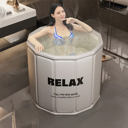 Vasca da bagno spa portatile pieghevole XL