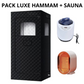 COMPLETE PACK: Hammam + LUXURY Sauna