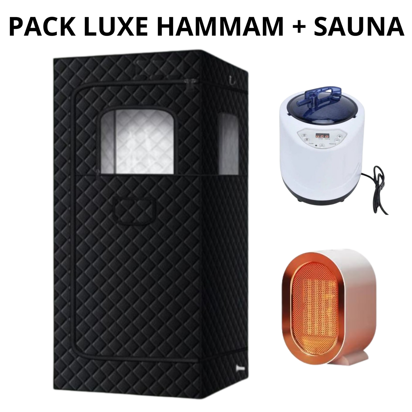 PACK COMPLET : Hammam + Sauna de LUXE