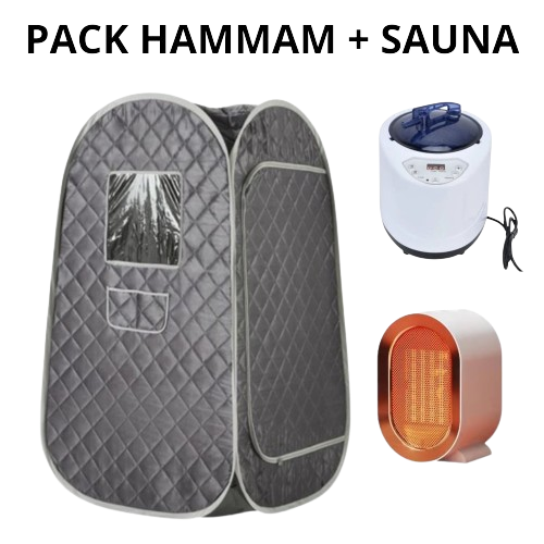 PACK COMPLET : Hammam + Sauna