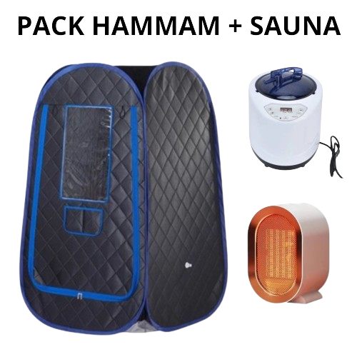 PACK COMPLET : Hammam + Sauna